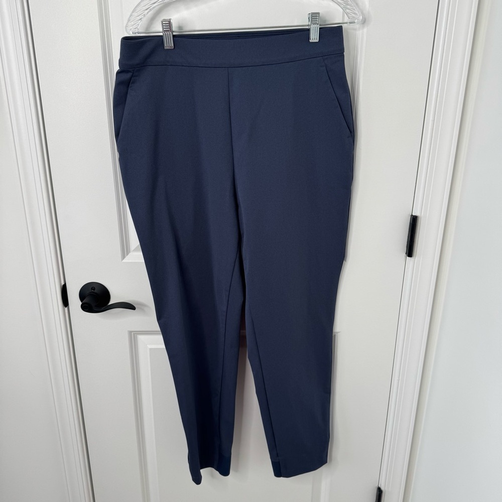 Ministry of Supply Kinetic blue pull on pants 10